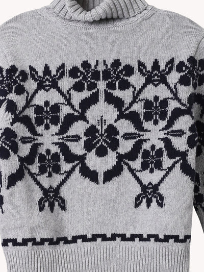 Zoe Fairisle Turtleneck Sweater