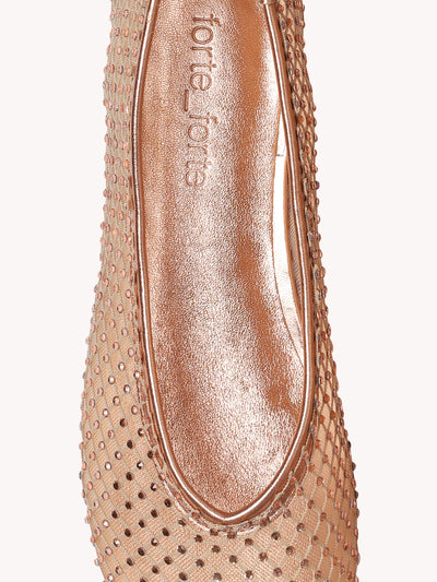 MESH BALLERINA SHOES