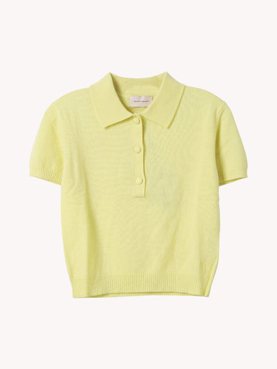 LEA LIGHTWEIGHT CASHMERE POLO