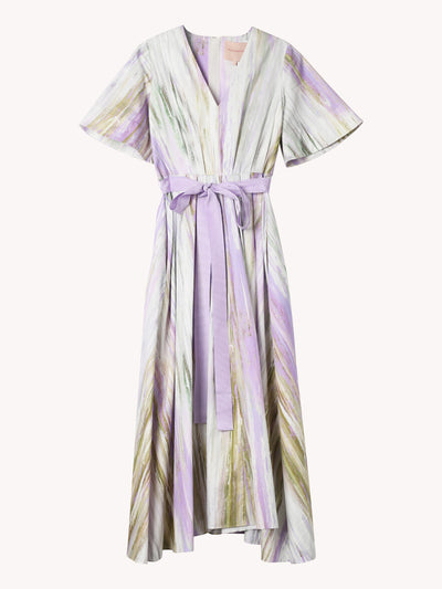 sana purple dress Amara High-Neck Long-Sleeve Modest Dress | SANA THE LABEL S | SANA THE LABEL