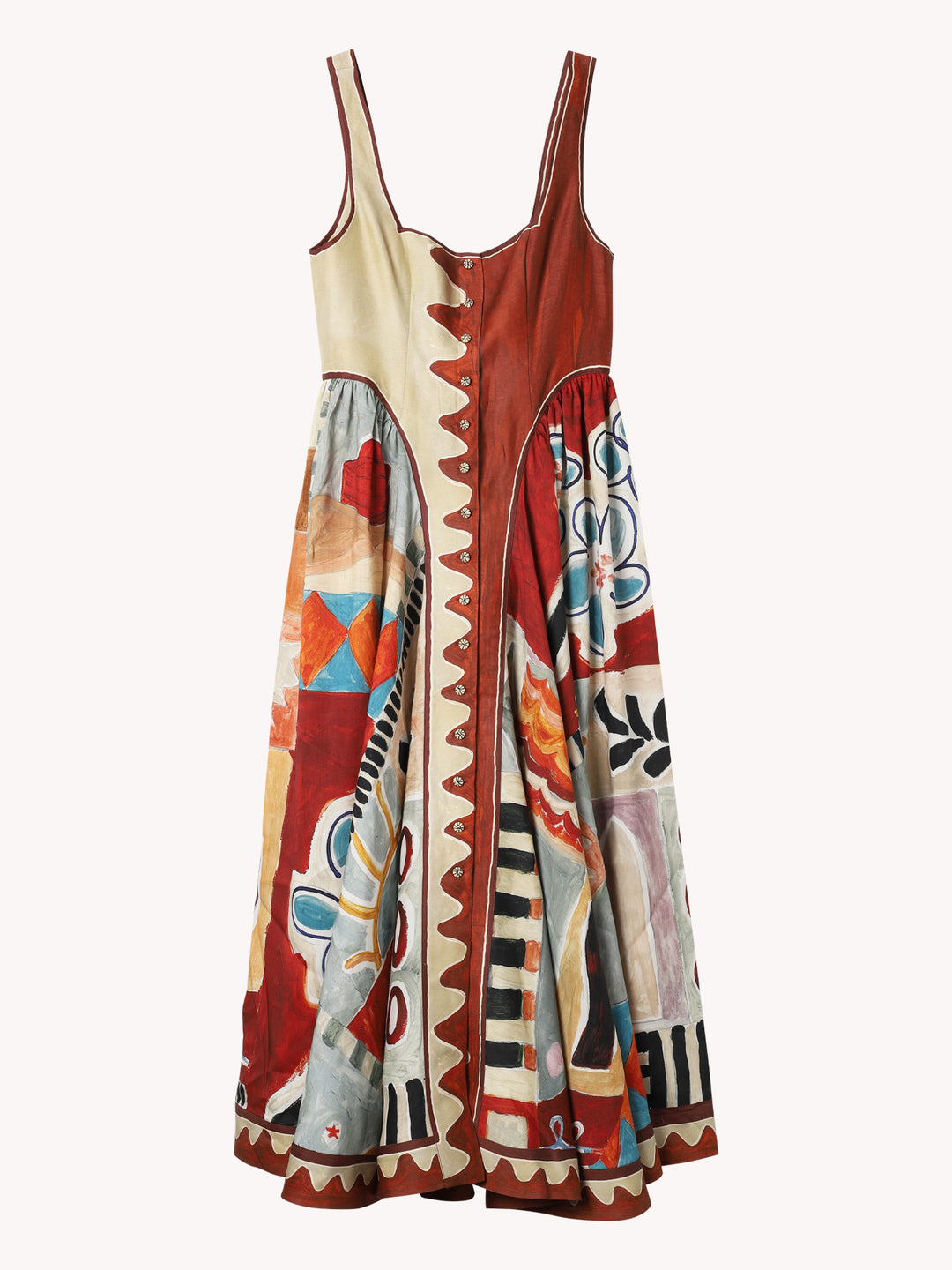 Michelle Midi Dress Multi / US4/AU8