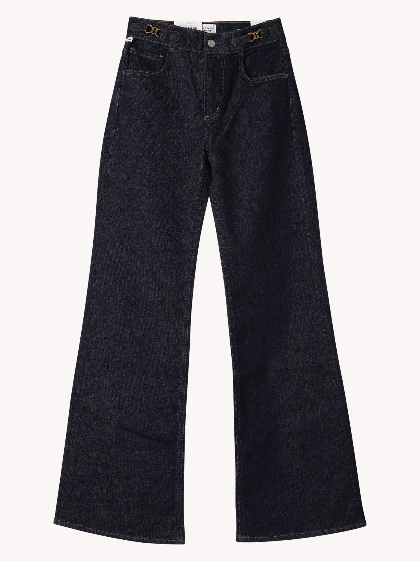 Kimberly Flare Jean with Horsebit in Helia