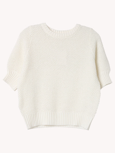 Sherry Cotton Short Sleeve Pullover