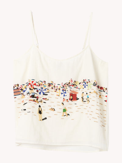 Hand Embroidered Tank Top