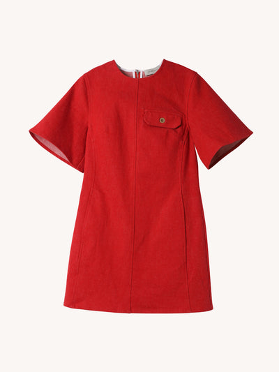 maxine mini dress Maxine Mini Dress Carmine / 0