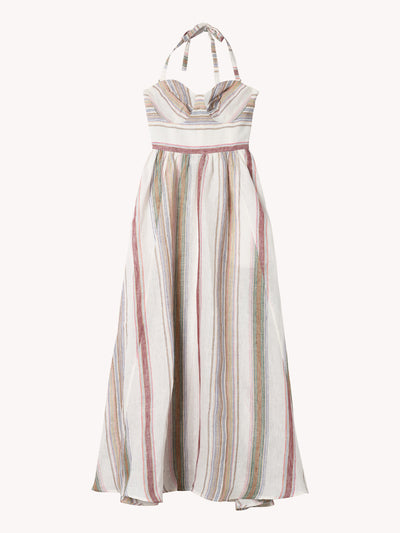 Johanna Ping Pong Stripes Dress