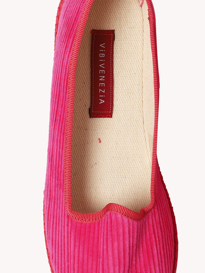 VELVET CORDUROY FURLANA FLAT