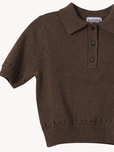Eyelet Polo