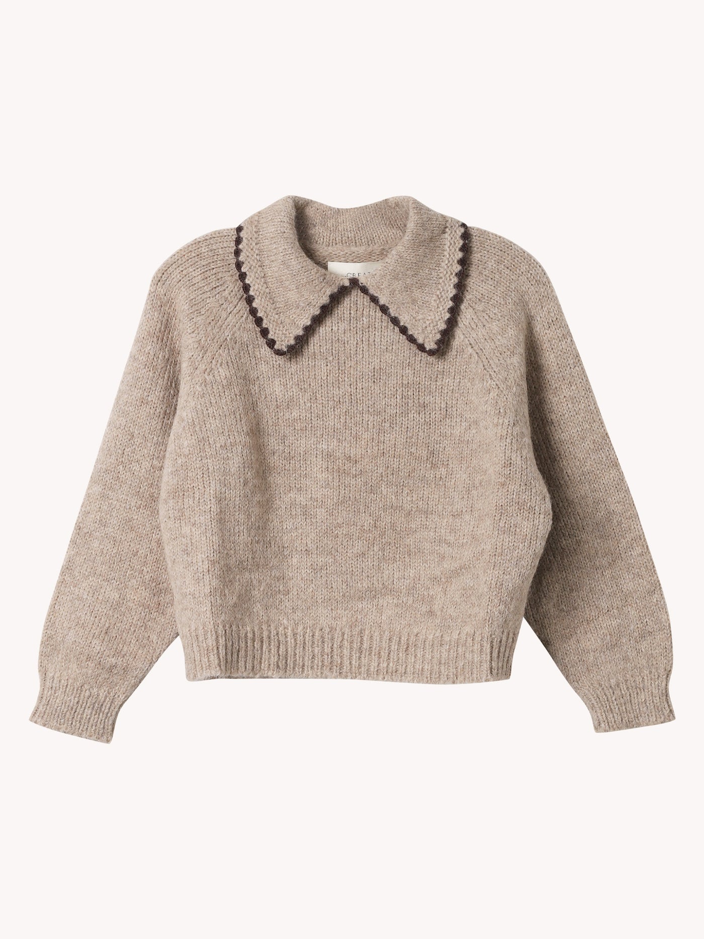 Crochet Collar Pullover
