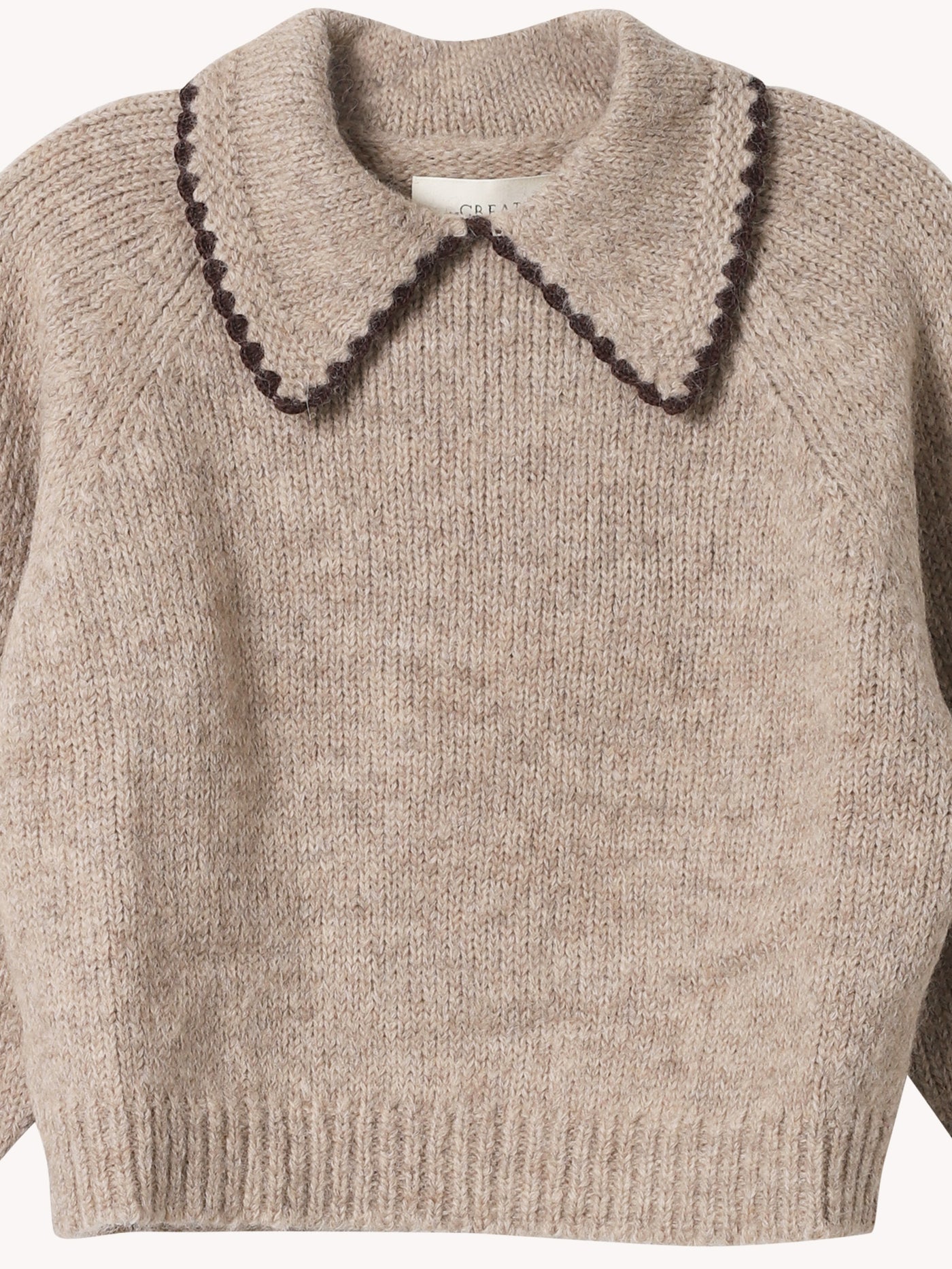 Crochet Collar Pullover