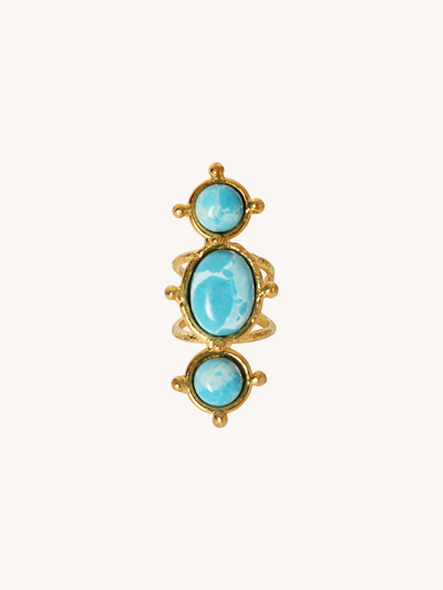 Cleo Ring in Blue