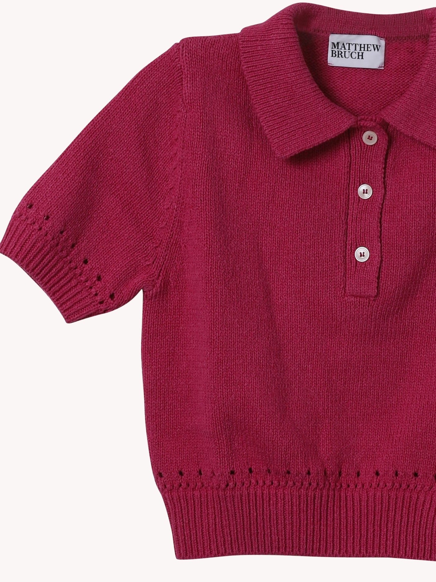 Eyelet Polo
