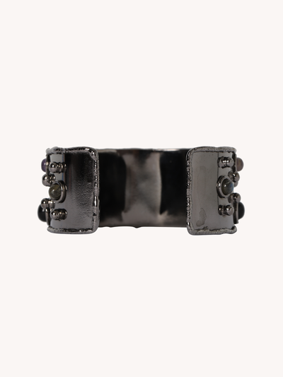 Byzantine Cuff in Multi Black