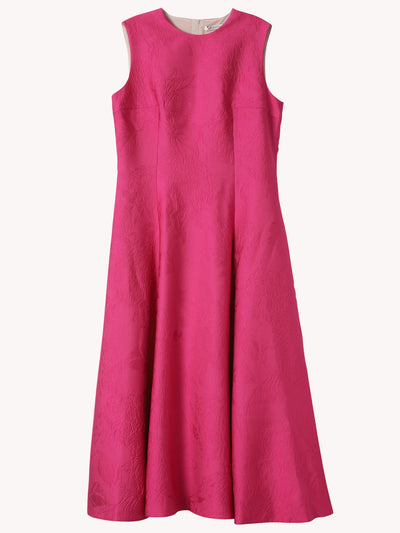 MARA EMBOSSED CLOQUE DRESS