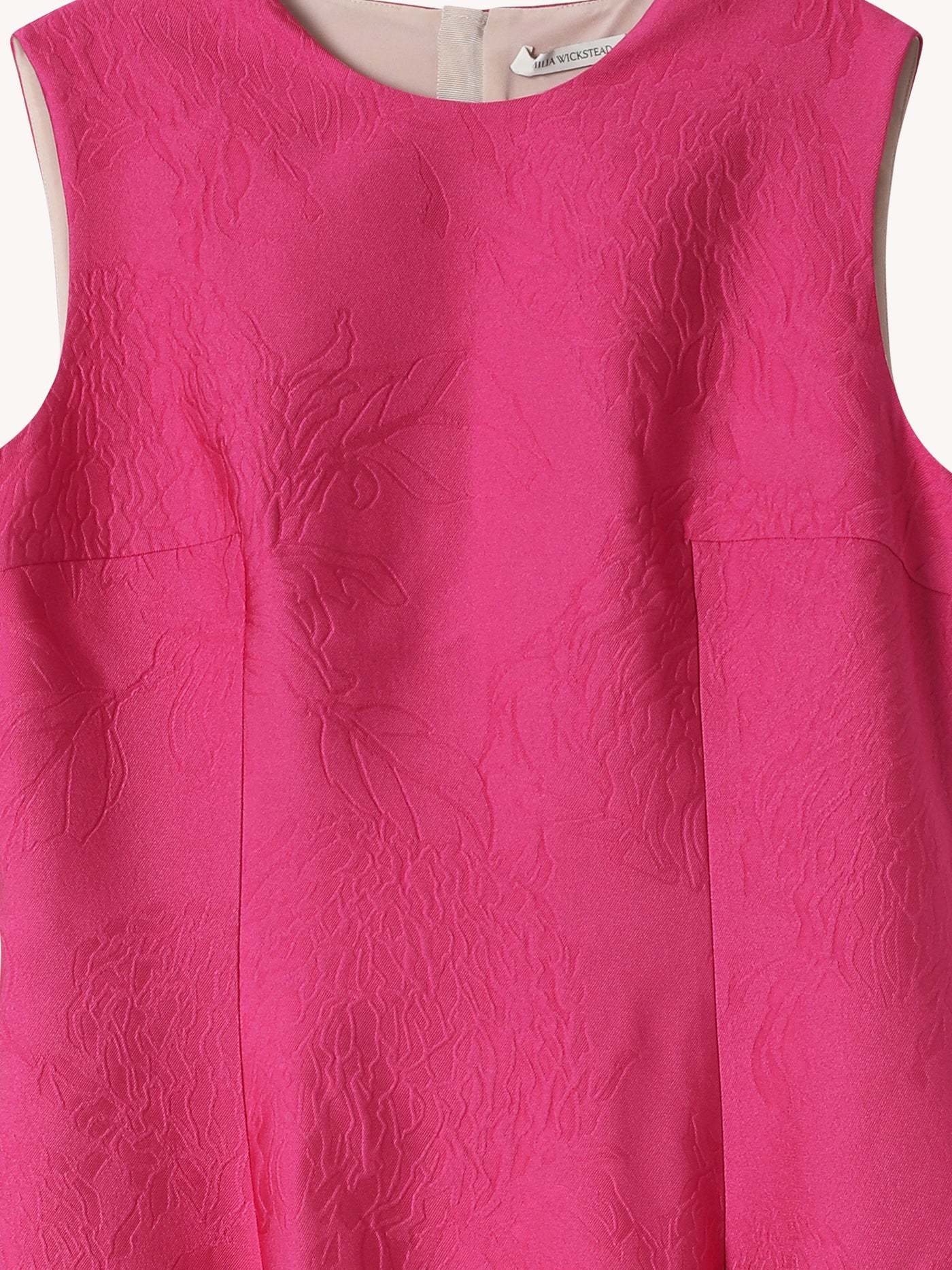 MARA EMBOSSED CLOQUE DRESS