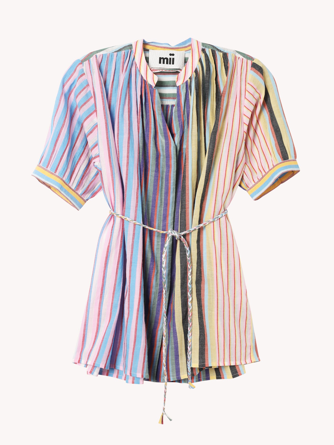 Hand Woven Blouse with Belt