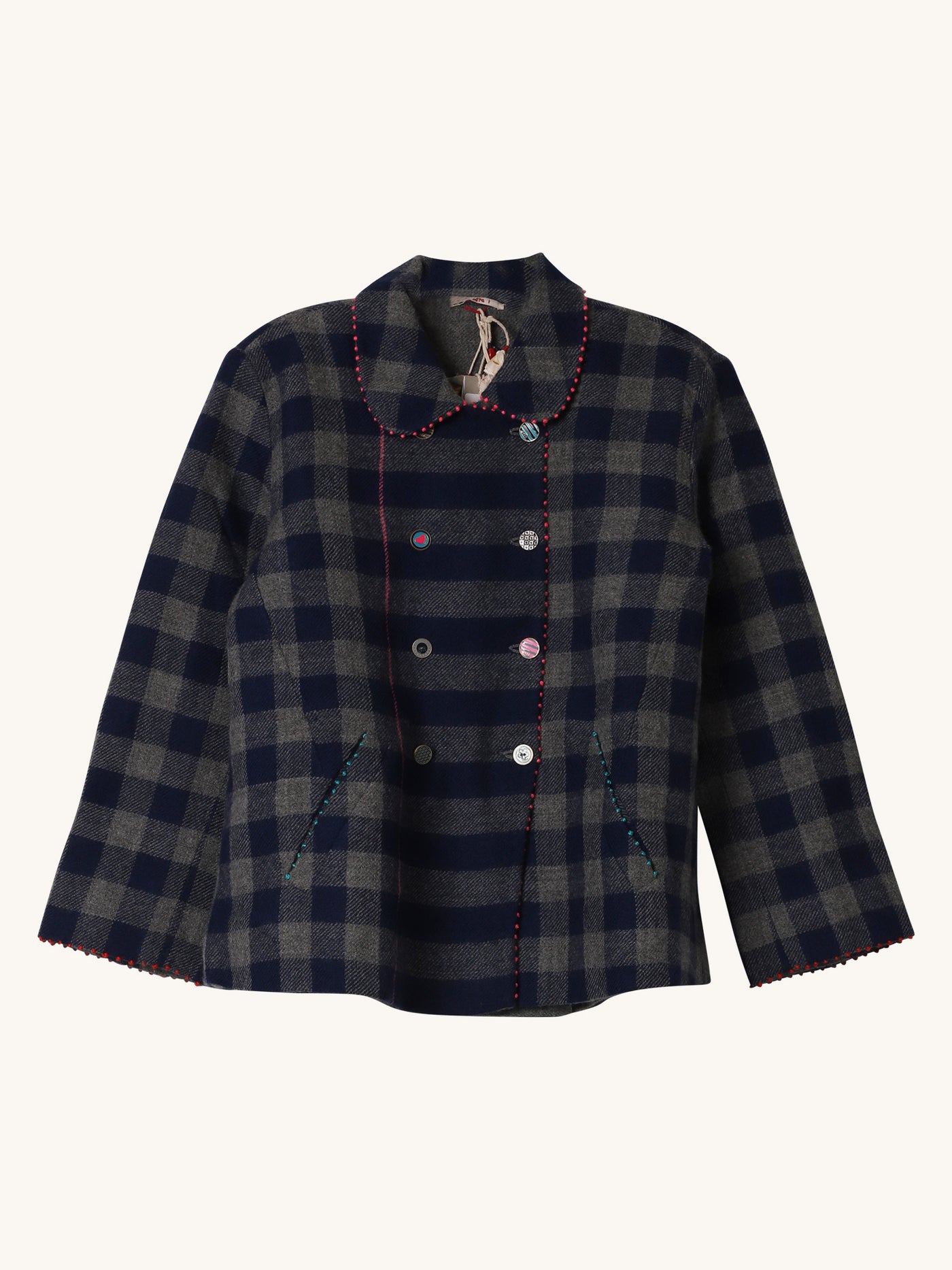 Plaid Wool Jacket