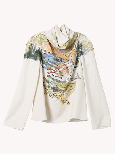 CARA TOP IN OFF WHITE