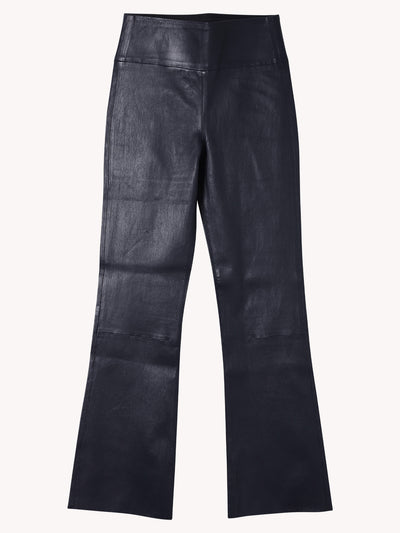 Ankle Flare Leather Legging