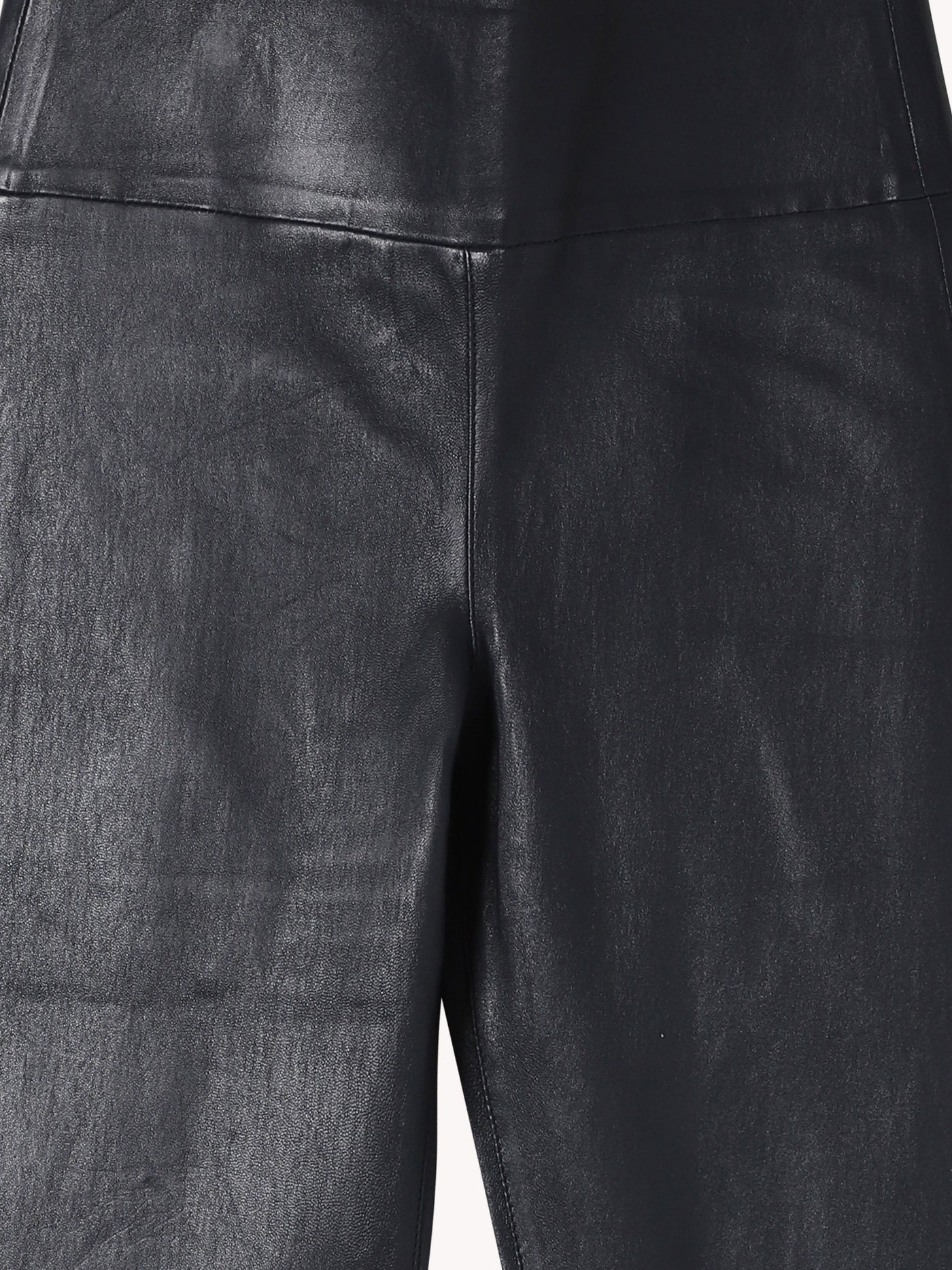 Ankle Flare Leather Legging