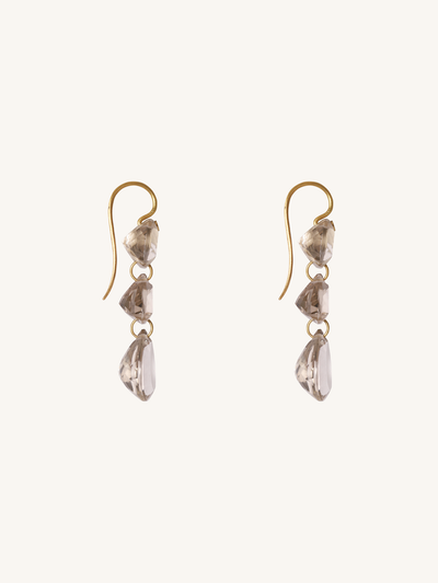 Smoky Quartz Jemima Earrings