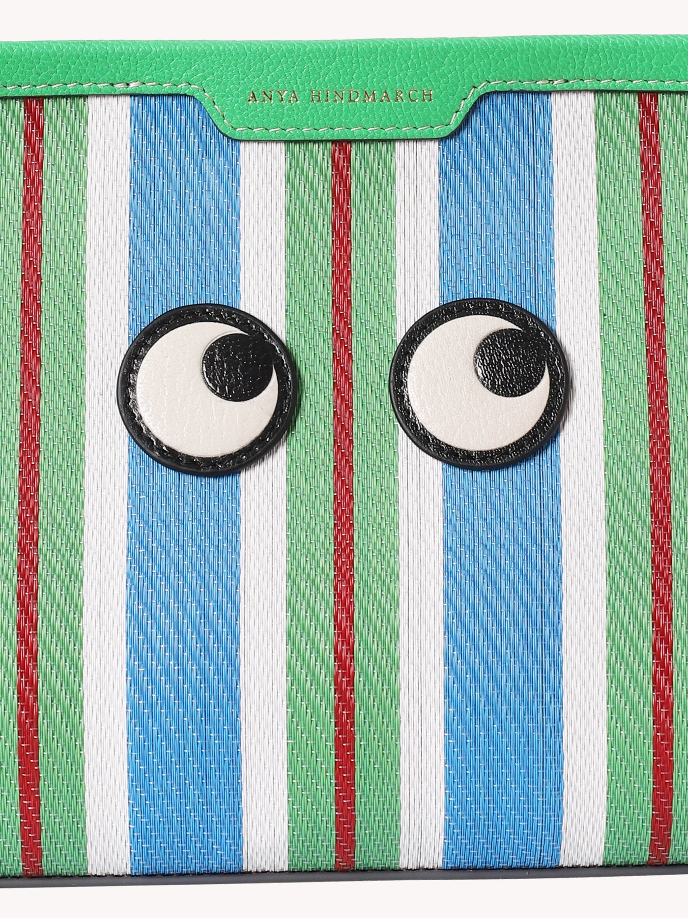 EYES STRIPED POUCH