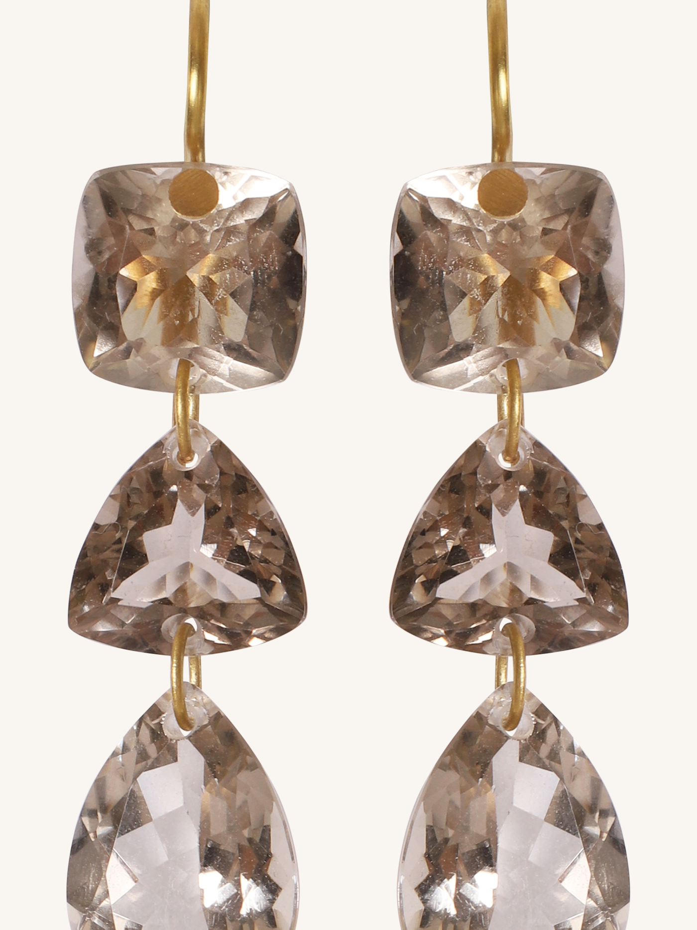 Smoky Quartz Jemima Earrings