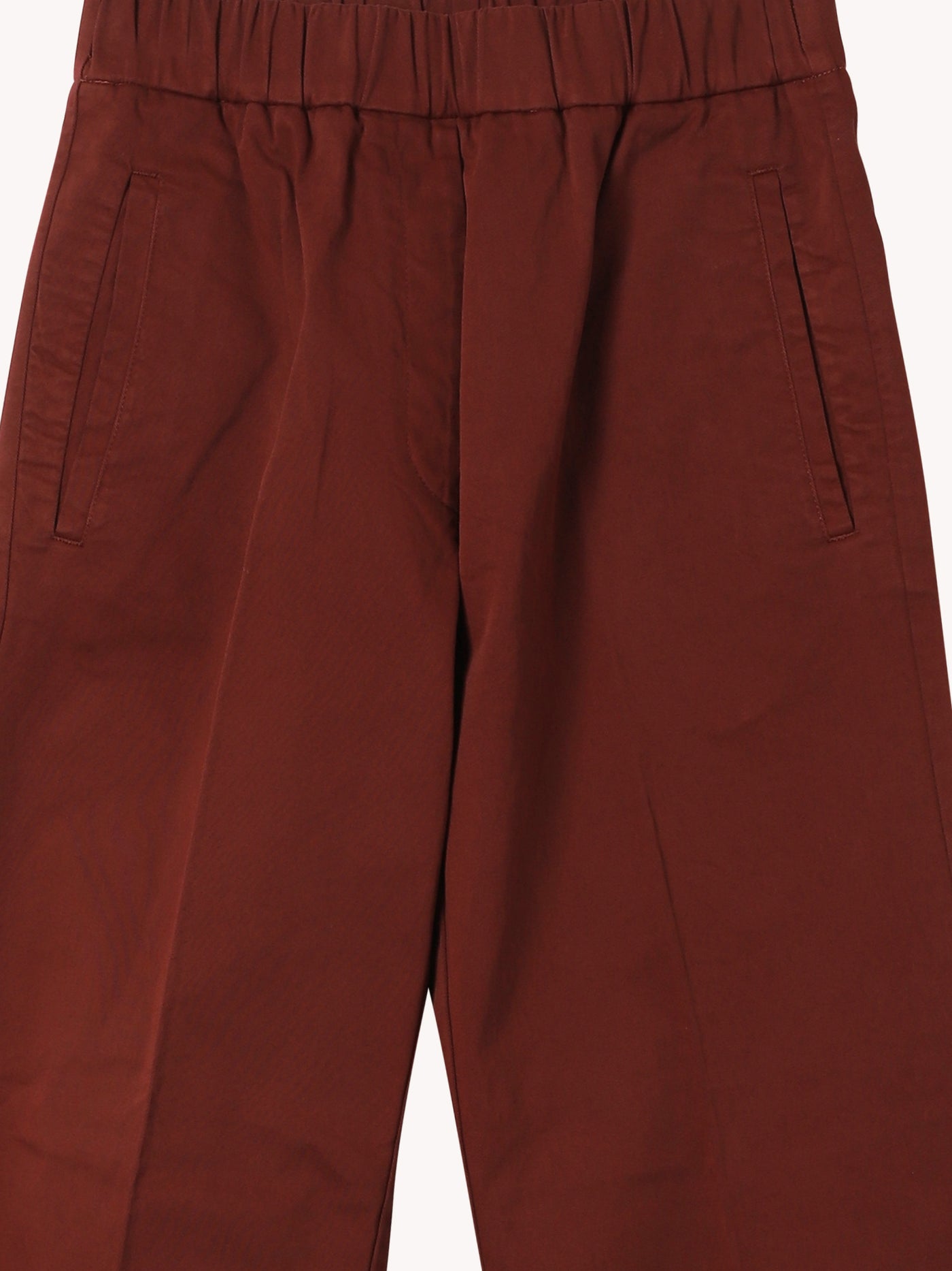 COTTON TWILL PANTS