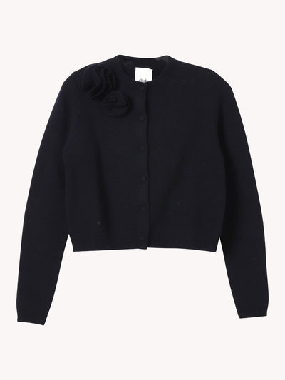 RD CARDIGAN WITH FLOWER