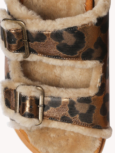 LEOPARD PRINT SANDAL