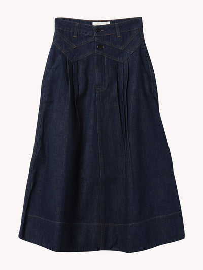Field Skirt in Denim