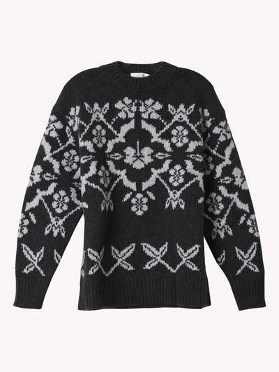 Georgia Fairisle Crewneck Sweater