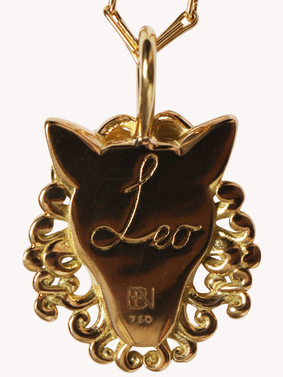 SMALL LEO ZODIAC NECKLACE