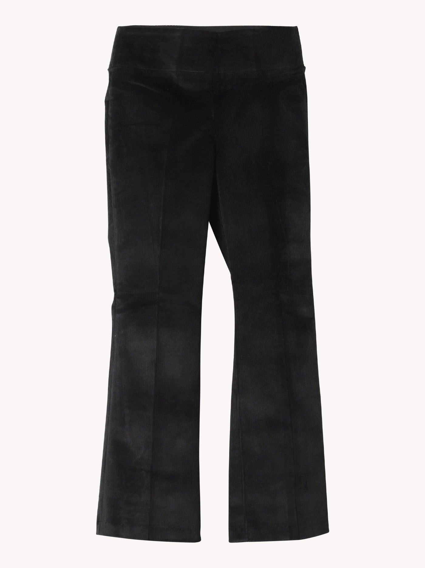 Ankle Flare Corduroy Legging in Black