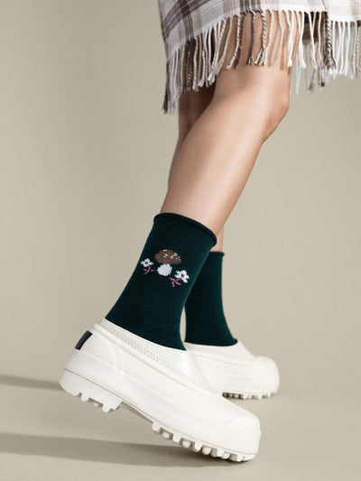 Toadstool Crew Socks