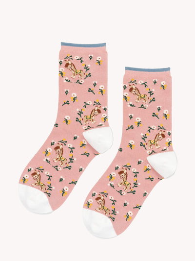 Darling Donkey Crew Socks