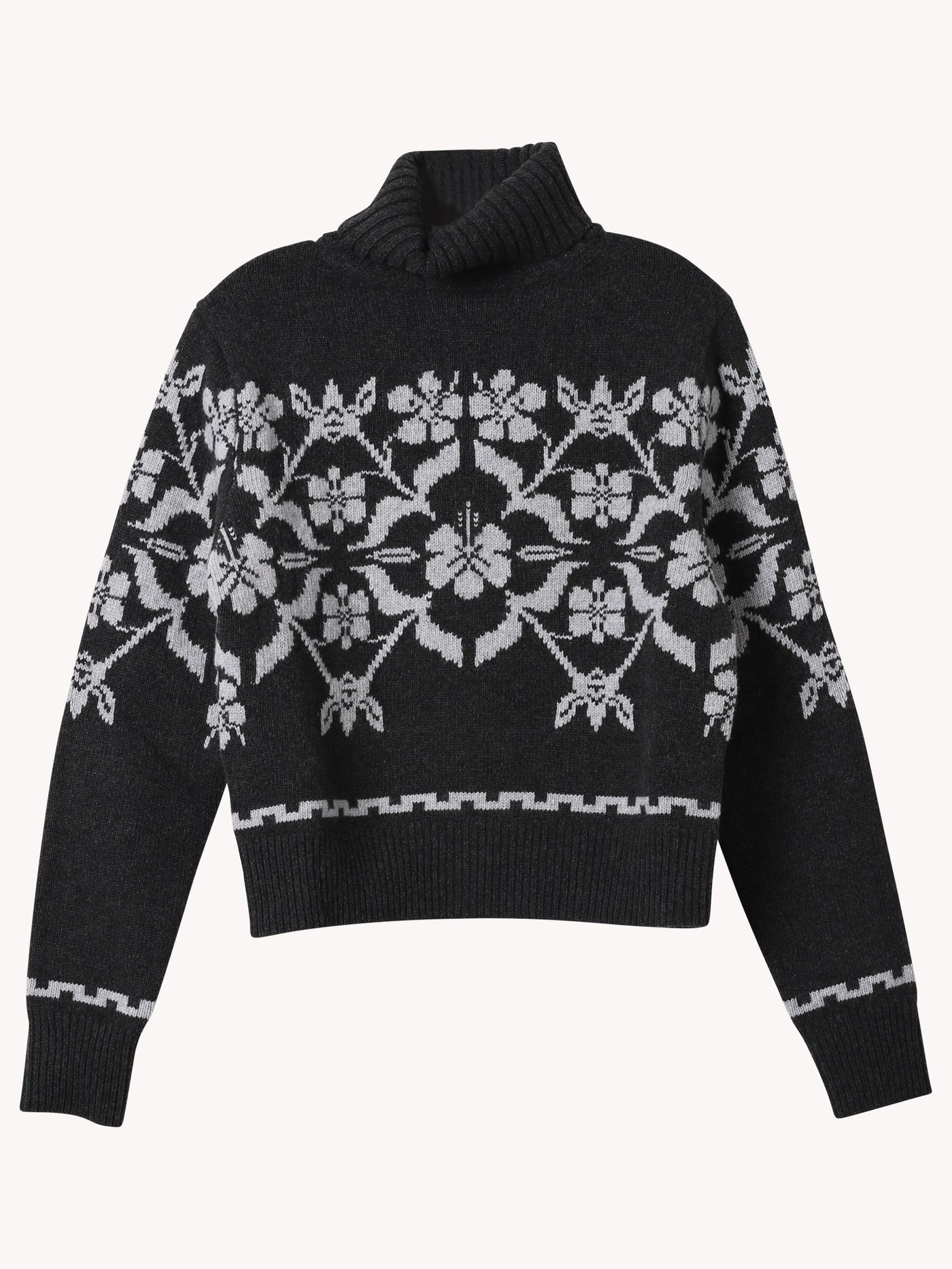 Zoe Fairisle Turtleneck Sweater