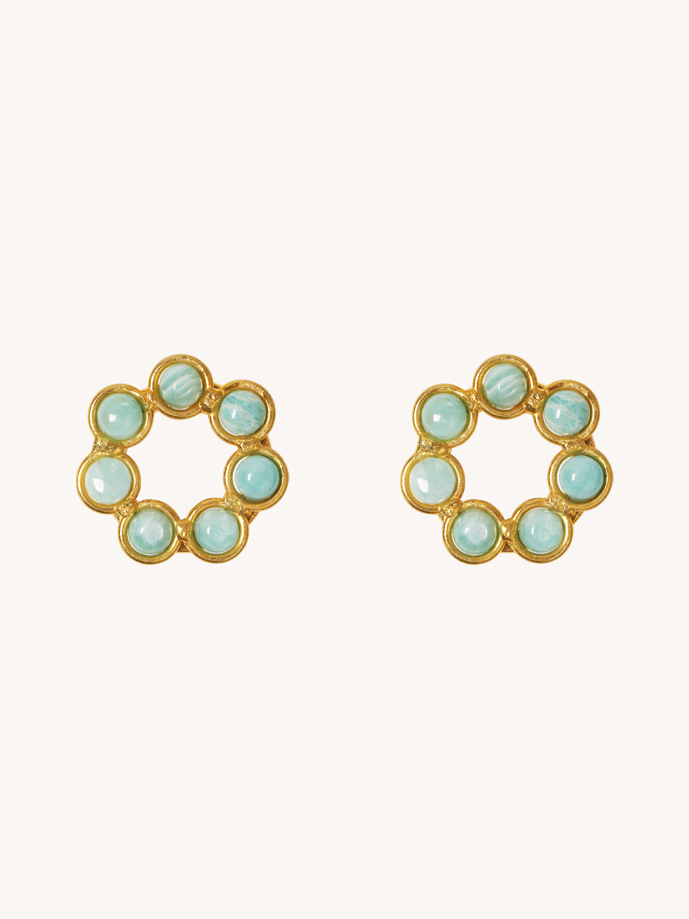 Daisy Earring in Amazonite