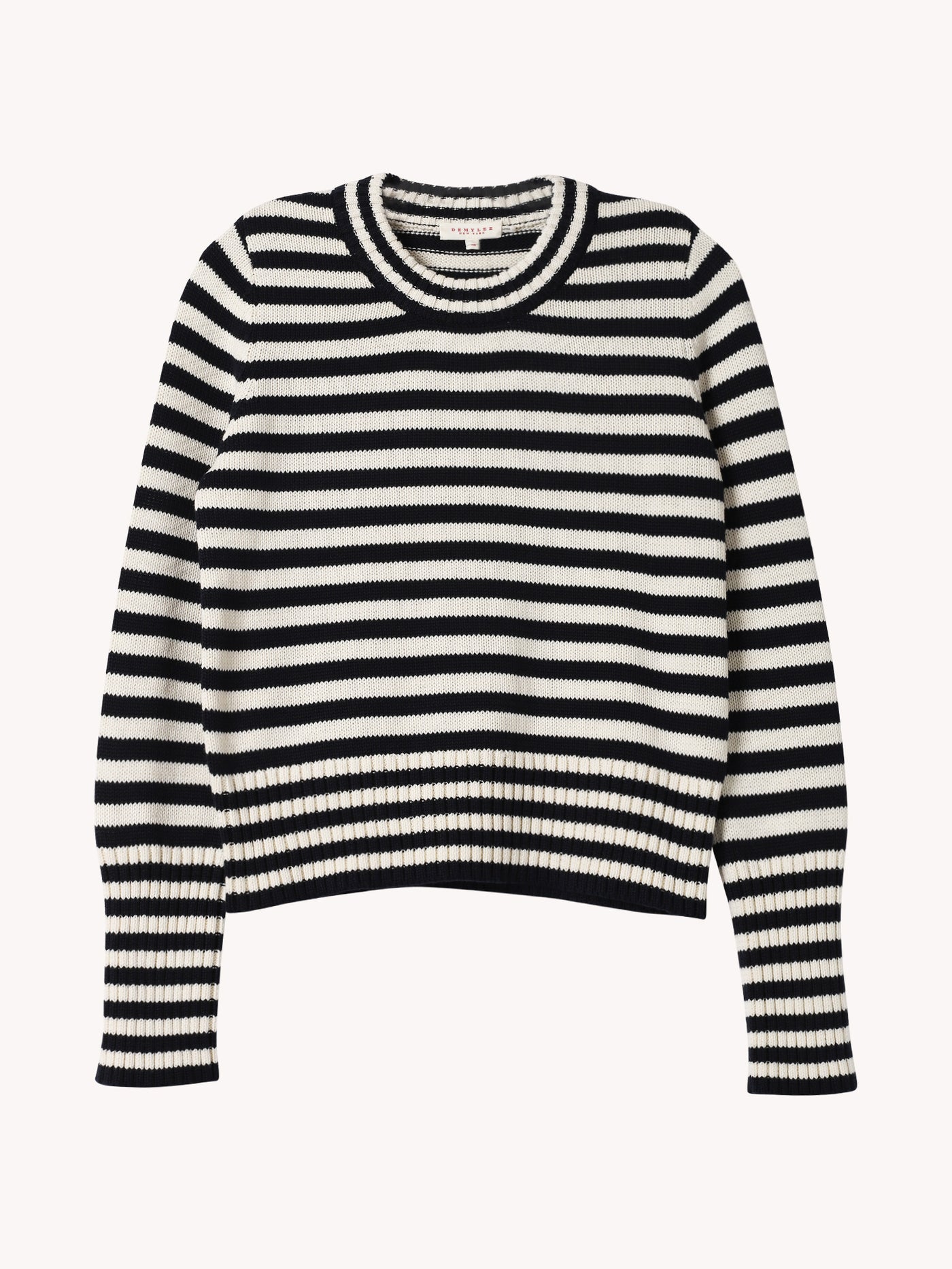 Micha Stripe Cotton Sweater