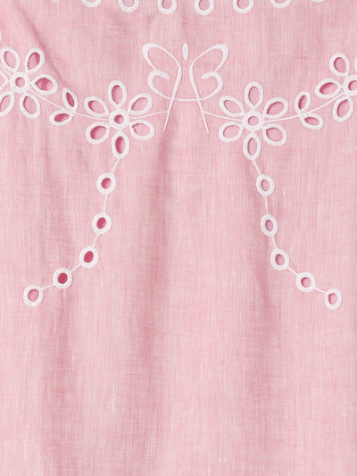 Celestial Garden Skirt in Pink