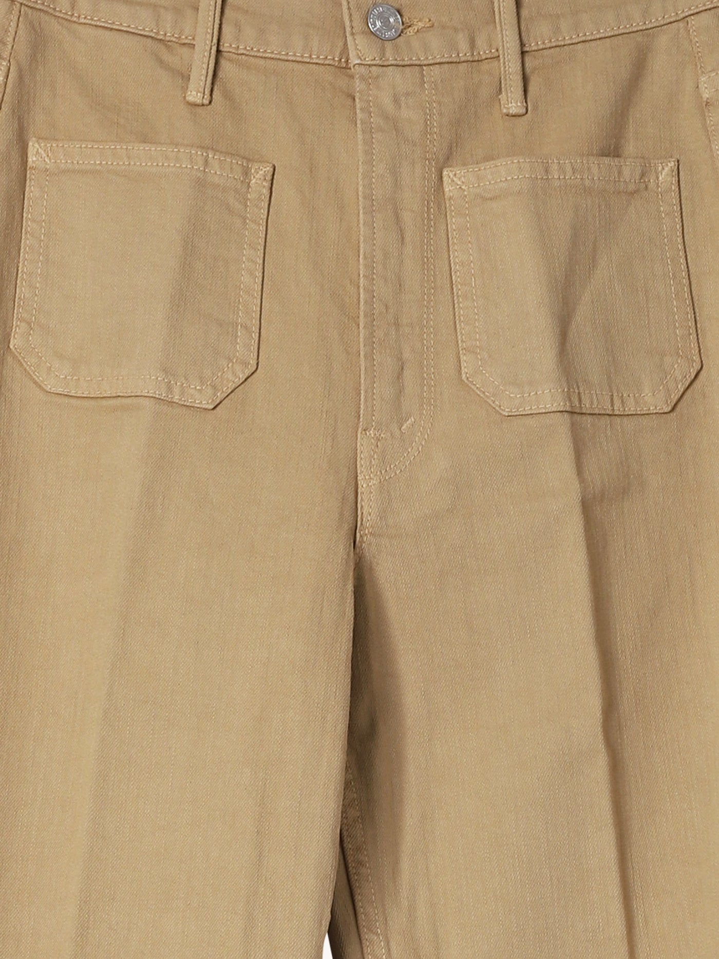 High Waist Patch Pocket Booke Jean