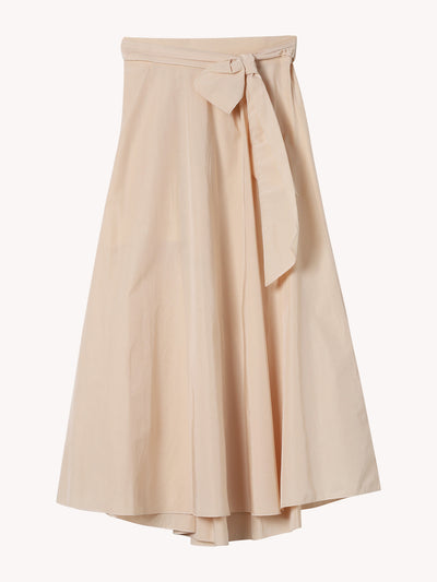 LONG WRAPOVER SKIRT