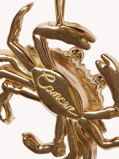 MEDIUM CANCER ZODIAC PENDANT NECKLACE