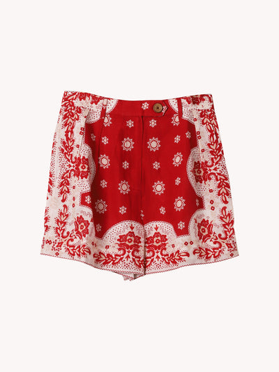 DEENA LAVA BANDANA SHORTS