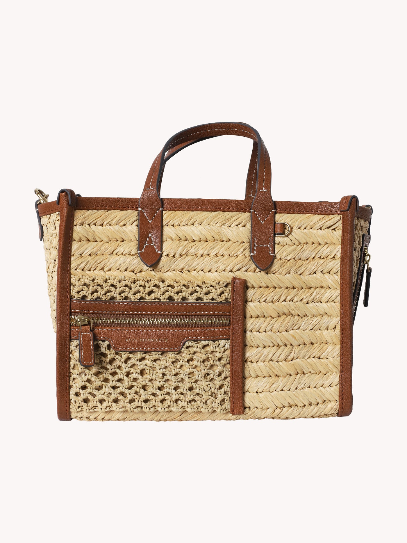 Pocket Tote in Raffia