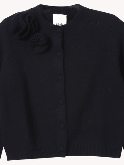 RD CARDIGAN WITH FLOWER