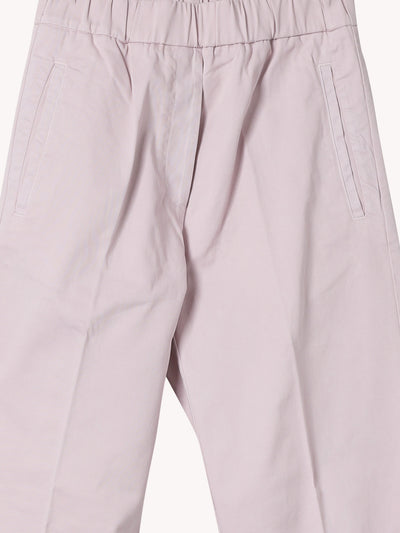 COTTON TWILL PANTS