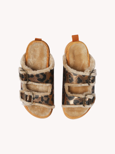 LEOPARD PRINT SANDAL
