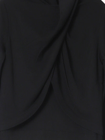 Black Vivid Horizon Sweater