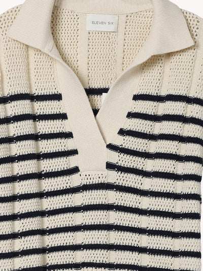 Laria Stripe Polo